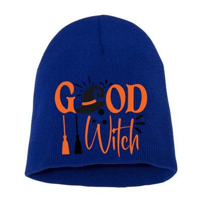 Good Witch Funny Halloween Costume Gift Short Acrylic Beanie