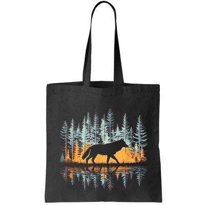 Graphic Wolf Forest Nature Wildlife Outdoor Bag
