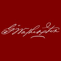 George Washington Facsimile Signature Apron