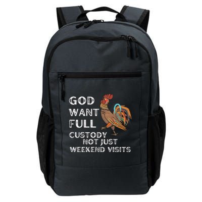 God Want Full Custody Not Just Weekend Visits Daily Commute Backpack