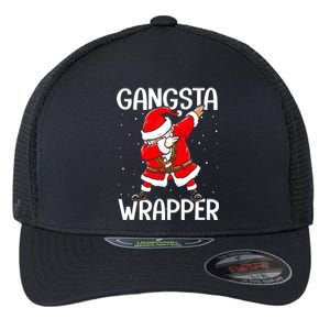 Gangsta Wrapper Funny Dabbing Santa Christmas Flexfit Unipanel Trucker Cap