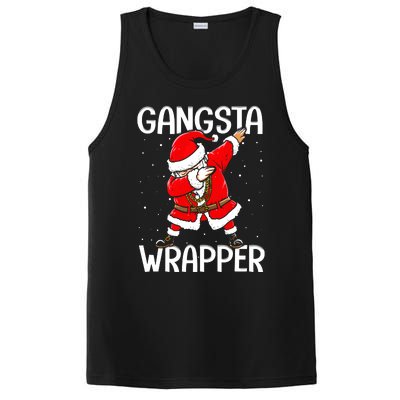 Gangsta Wrapper Funny Dabbing Santa Christmas PosiCharge Competitor Tank