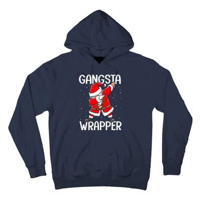 Gangsta Wrapper Funny Dabbing Santa Christmas Tall Hoodie