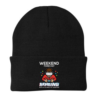 Gamer Weekend Forecast Gaming Sleeping Beanie