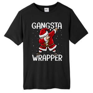 Gangsta Wrapper Funny Dabbing Santa Christmas Shirt Men Kids Sweatshirt Tall Fusion ChromaSoft Performance T-Shirt