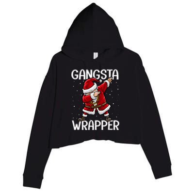 Gangsta Wrapper Funny Dabbing Santa Christmas Shirt Men Kids Sweatshirt Crop Fleece Hoodie