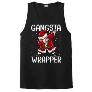 Gangsta Wrapper Funny Dabbing Santa Christmas Shirt Men Kids Sweatshirt PosiCharge Competitor Tank