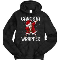 Gangsta Wrapper Funny Dabbing Santa Christmas Shirt Men Kids Sweatshirt Tie Dye Hoodie