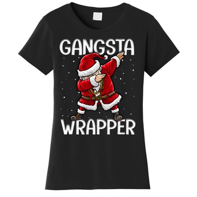 Gangsta Wrapper Funny Dabbing Santa Christmas Shirt Men Kids Sweatshirt Women's T-Shirt