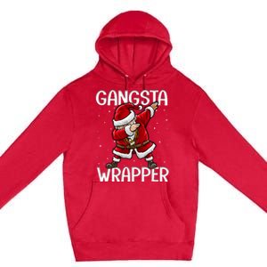 Gangsta Wrapper Funny Dabbing Santa Christmas Shirt Men Kids Sweatshirt Premium Pullover Hoodie