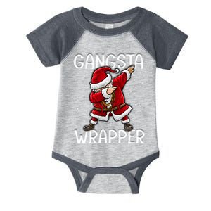 Gangsta Wrapper Funny Dabbing Santa Christmas Shirt Men Kids Sweatshirt Infant Baby Jersey Bodysuit