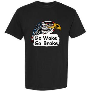 Go Woke Go Broke Garment-Dyed Heavyweight T-Shirt