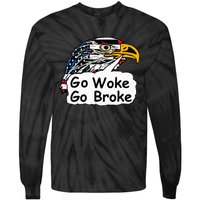 Go Woke Go Broke Tie-Dye Long Sleeve Shirt