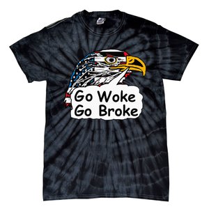 Go Woke Go Broke Tie-Dye T-Shirt