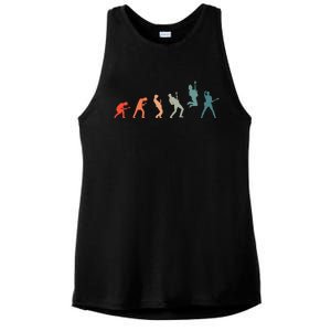 Guitarist With Guitar Evolution Ladies PosiCharge Tri-Blend Wicking Tank