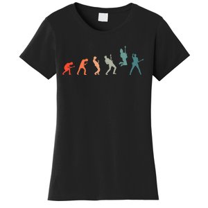 Guitarist With Guitar Evolution Women's T-Shirt