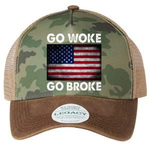 Go Woke Go Broke Legacy Tie Dye Trucker Hat