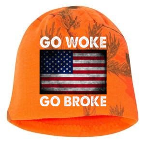 Go Woke Go Broke Kati - Camo Knit Beanie