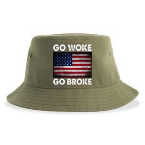 Go Woke Go Broke Sustainable Bucket Hat