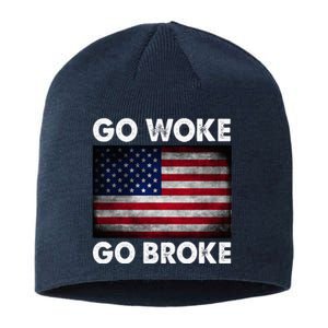 Go Woke Go Broke Sustainable Beanie