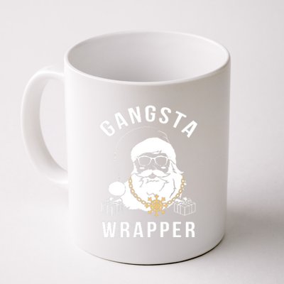 Gangsta Wrapper Gangster Santa Funny Christmas Gift Coffee Mug