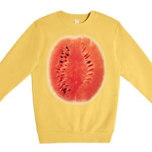 Giant Watermelon Premium Crewneck Sweatshirt