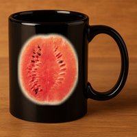 Giant Watermelon 11oz C Handle Ceramic Mug