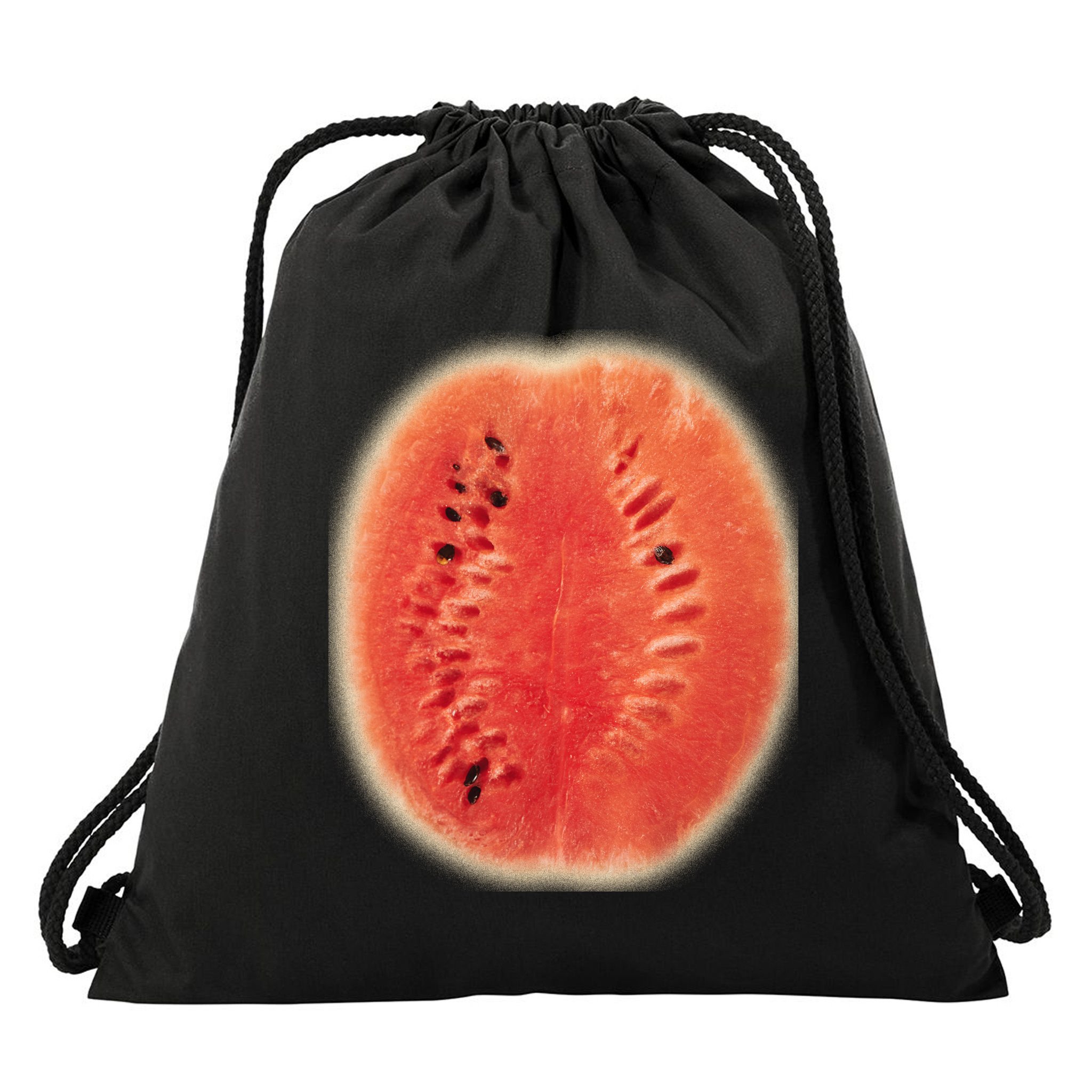 Giant Watermelon Drawstring Bag