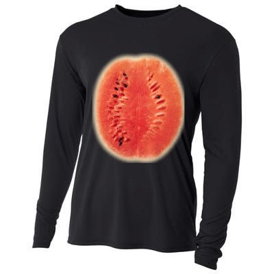 Giant Watermelon Cooling Performance Long Sleeve Crew