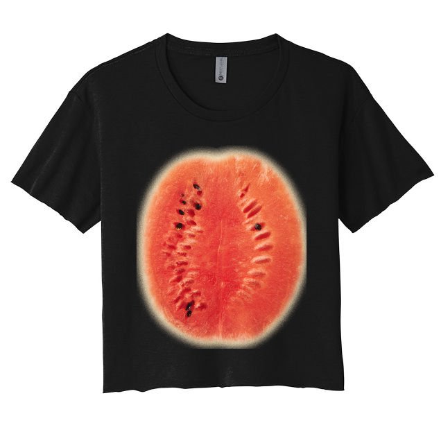 Giant Watermelon Crop Top