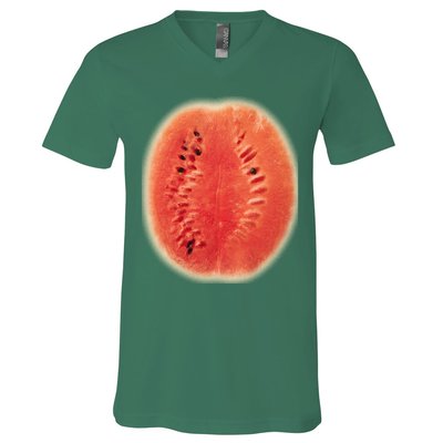Giant Watermelon V-Neck T-Shirt