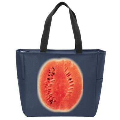 Giant Watermelon Zip Tote Bag