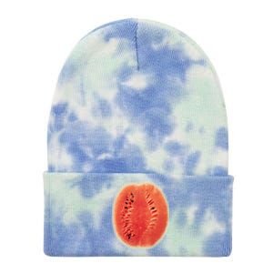 Giant Watermelon Tie Dye 12in Knit Beanie