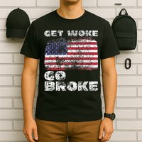 Get Woke Go Broke Funny Anti Woke Cancel Culture Joke T-Shirt