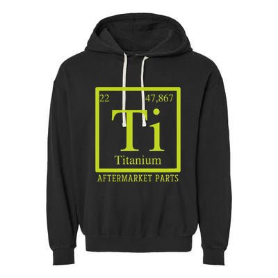 Get Well Gag Gifts Apparel Co Adults Black Ti Bionic Aftermarket Parts Garment-Dyed Fleece Hoodie