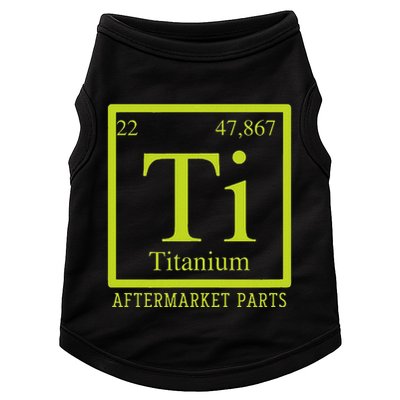Get Well Gag Gifts Apparel Co Adults Black Ti Bionic Aftermarket Parts Doggie Tank