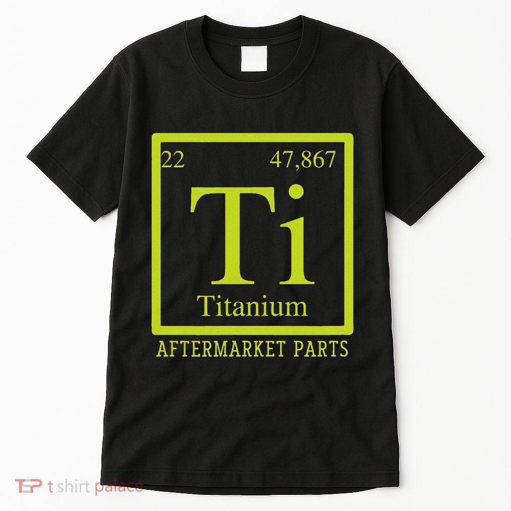 Get Well Gag Gifts Apparel Co Adults Black Ti Bionic Aftermarket Parts Tall T-Shirt