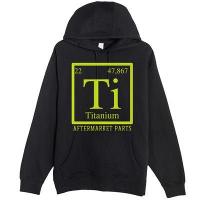Get Well Gag Gifts Apparel Co Adults Black Ti Bionic Aftermarket Parts Premium Pullover Hoodie