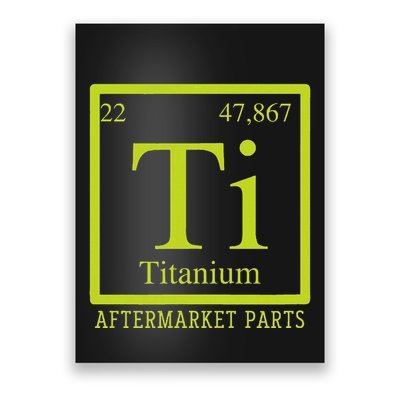 Get Well Gag Gifts Apparel Co Adults Black Ti Bionic Aftermarket Parts Poster