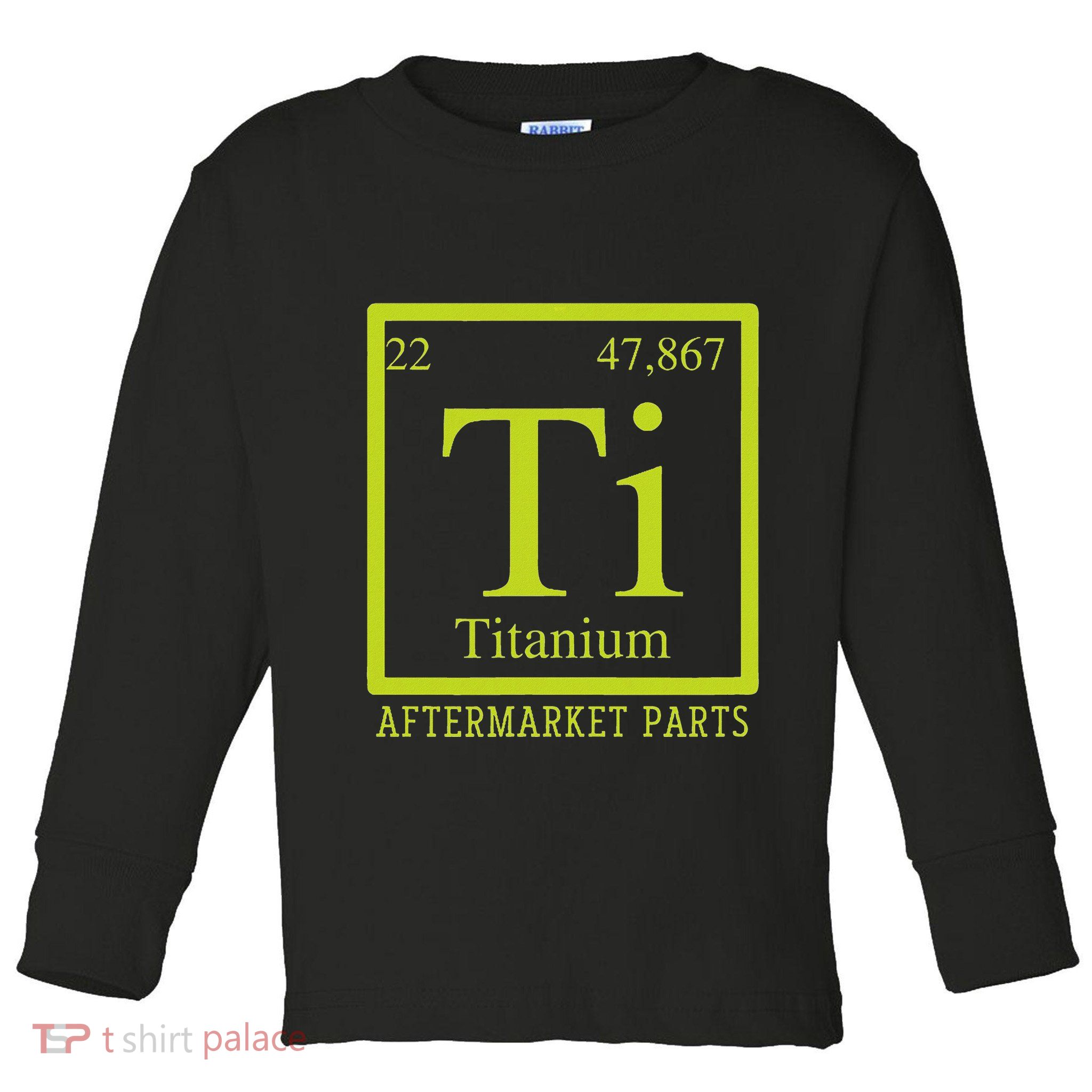 Get Well Gag Gifts Apparel Co Adults Black Ti Bionic Aftermarket Parts Toddler Long Sleeve Shirt