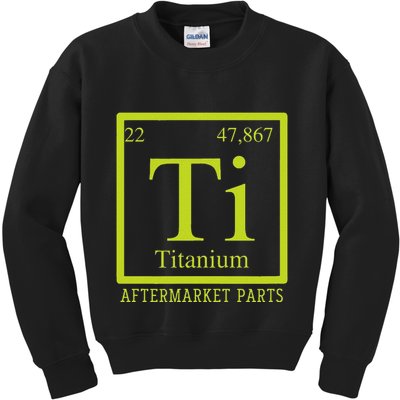 Get Well Gag Gifts Apparel Co Adults Black Ti Bionic Aftermarket Parts Kids Sweatshirt