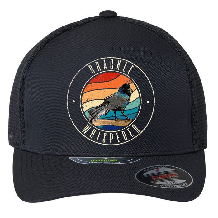 Grackle Whisperer Flexfit Unipanel Trucker Cap