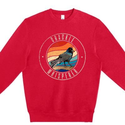 Grackle Whisperer Premium Crewneck Sweatshirt