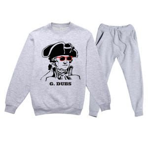 George Washington G. Dubs Premium Crewneck Sweatsuit Set