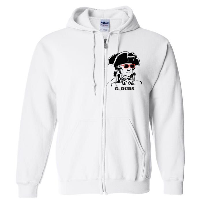 George Washington G. Dubs Full Zip Hoodie