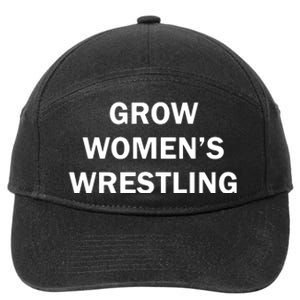 Grow Wrestlinh 7-Panel Snapback Hat