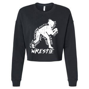 Grow Wrestlinh Cropped Pullover Crew