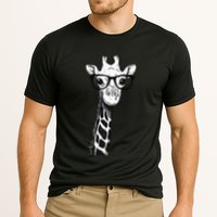 Giraffe With Glasses Gift For Zoo Animal Lovers Cooling Performance Crew T-Shirt