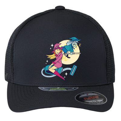 Grandma Witch Flexfit Unipanel Trucker Cap