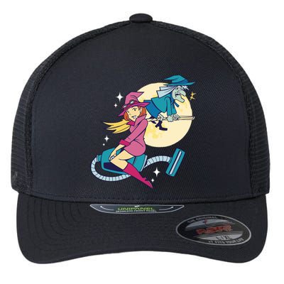 Grandma Witch Flexfit Unipanel Trucker Cap